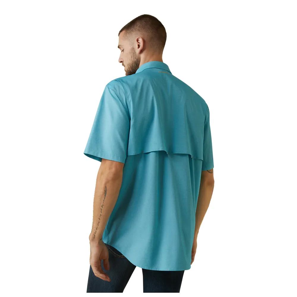 10043580 Ariat Men's Rebar Made Tough VentTEK™  DuraStretch™ Short Sleeve Work Shirt