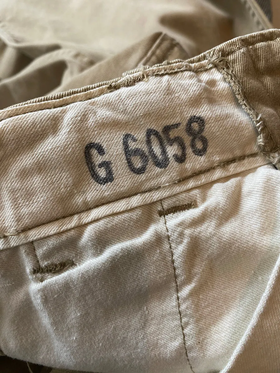 1940's Khaki Military Pants (2 pairs)