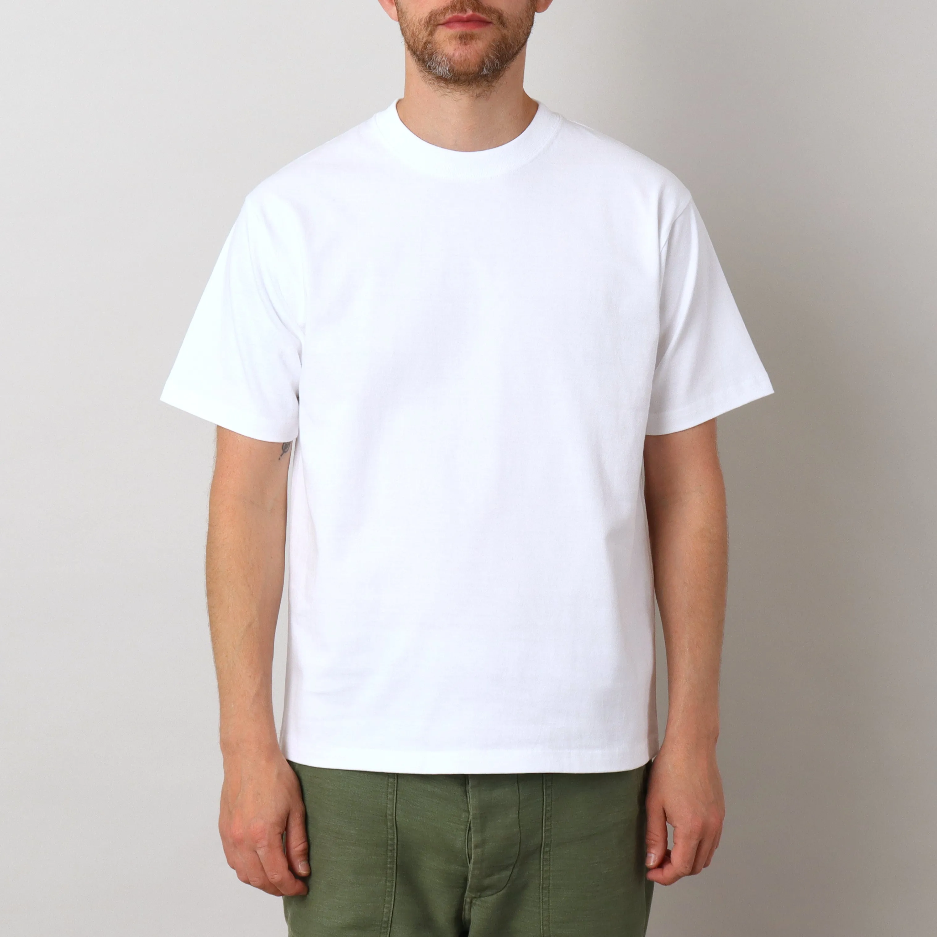 8oz USA Cotton T-Shirt - Khaki