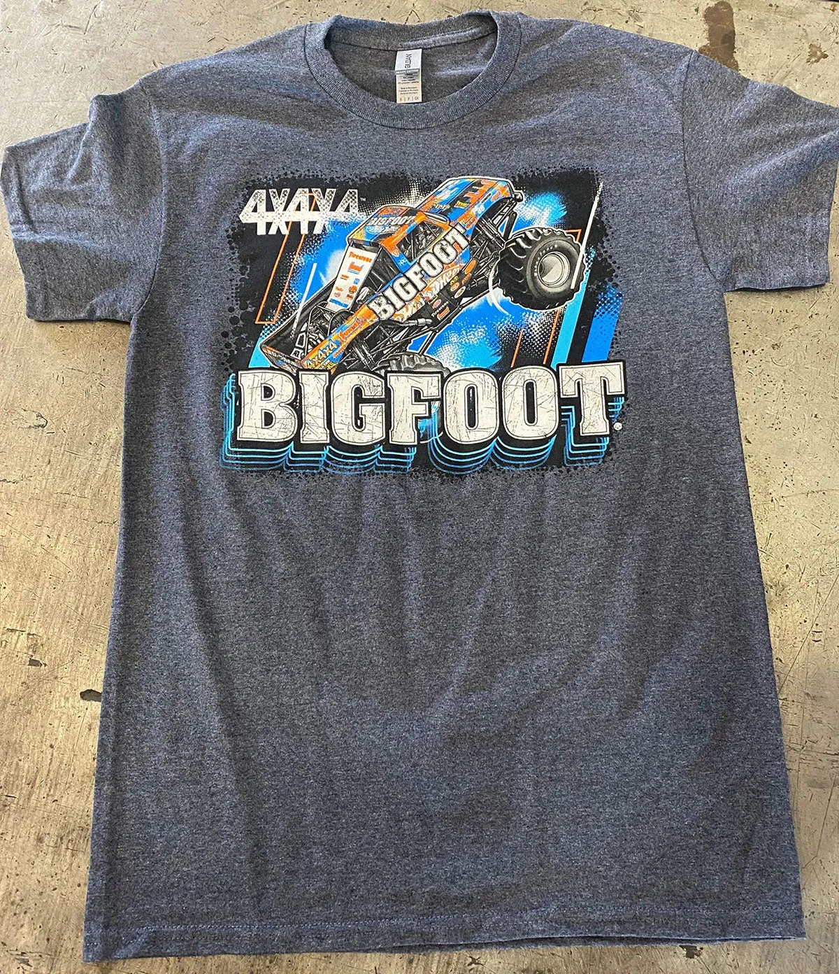 Adult BIGFOOT T-Shirt with Glow-In-The-Dark Lettering