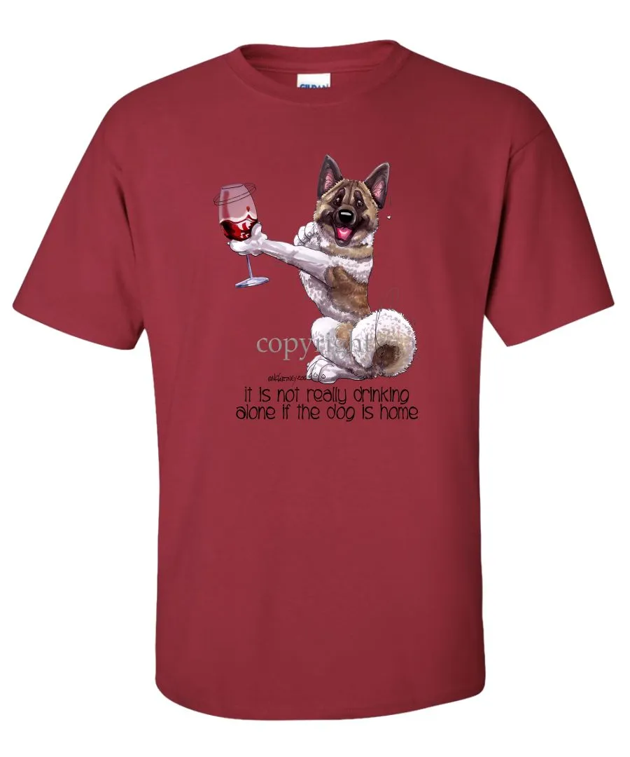 Akita - It's Not Drinking Alone - T-Shirt