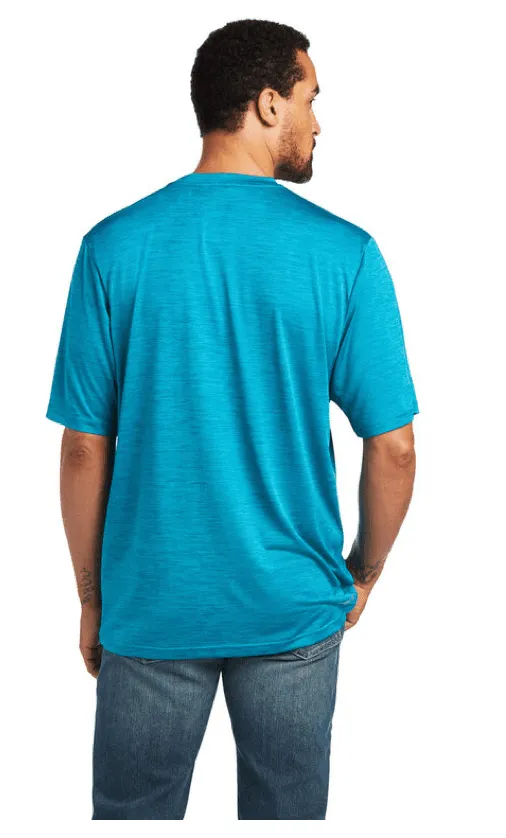 Ariat Men's Charger Young Turquoise Basic Tee 10040658