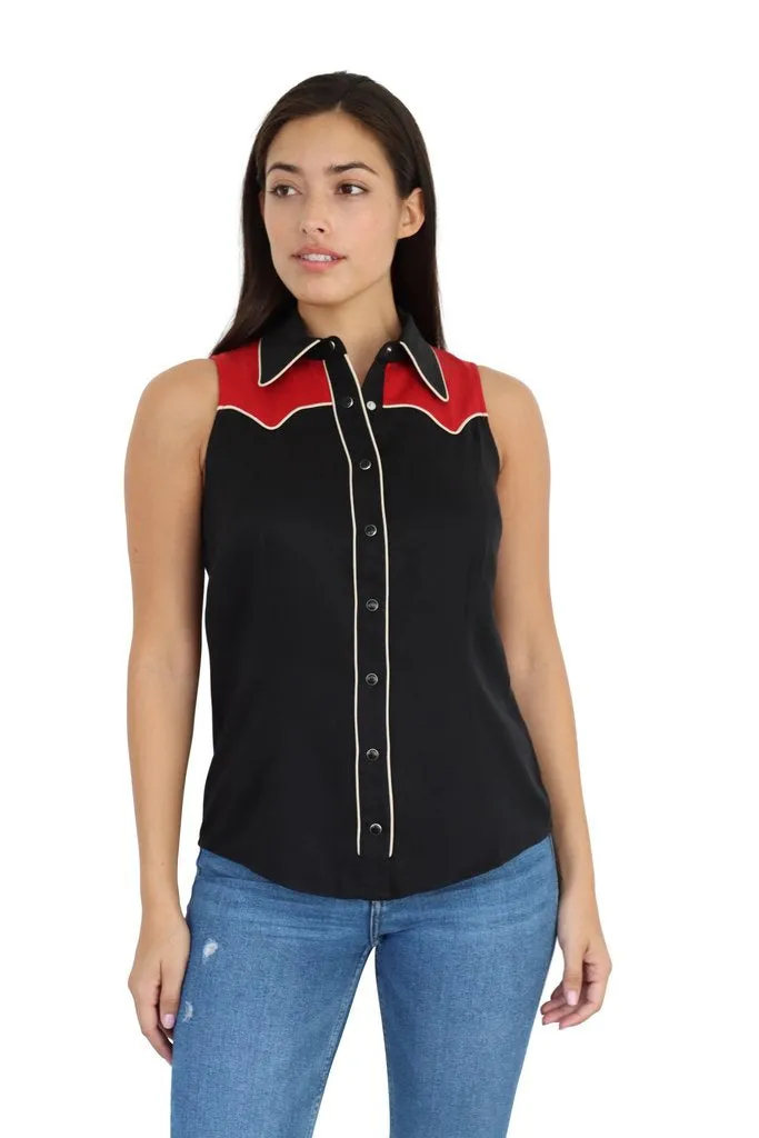 Atlanta Women's Shirt Black and Red