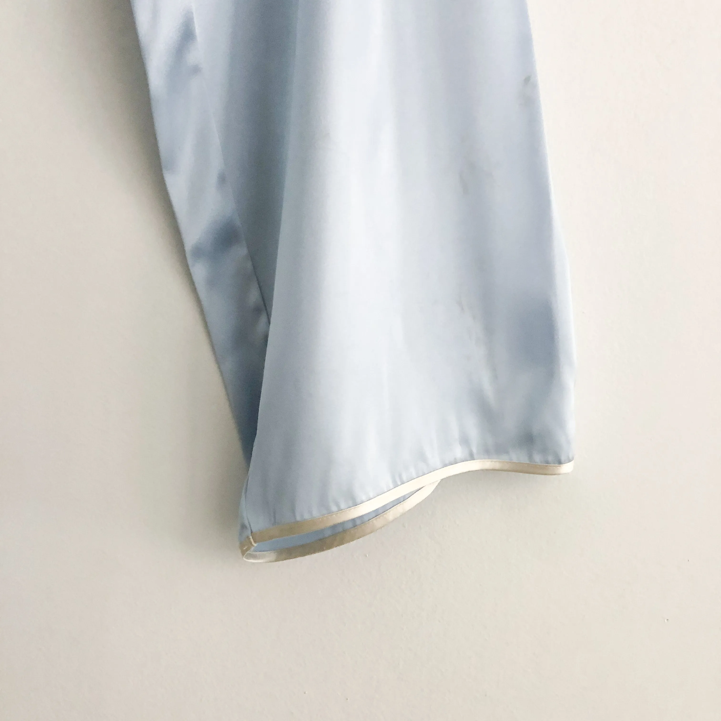 Baby Blue Silky PJ Pants