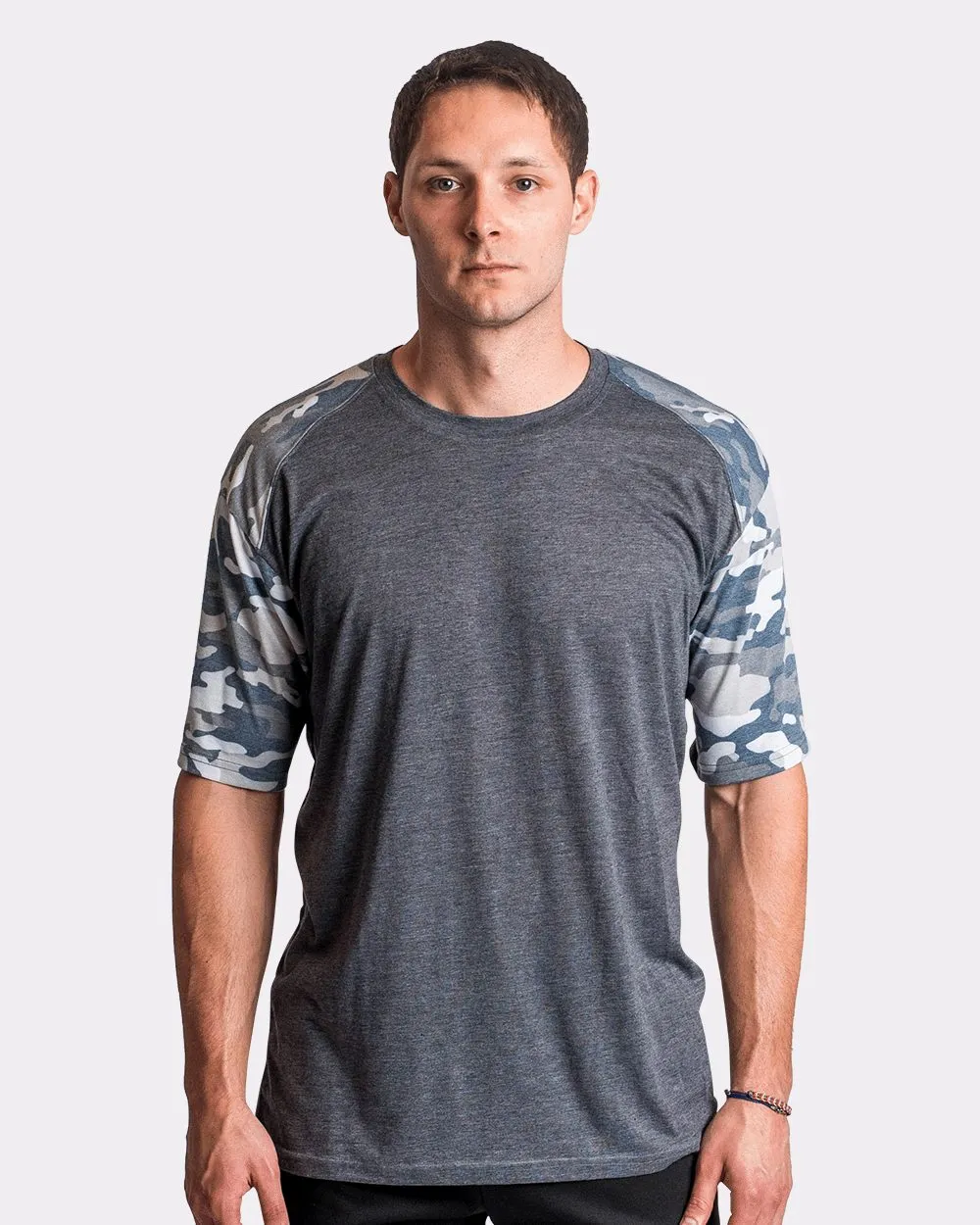 Badger Vintage Camo Sport Triblend T-Shirt 4970