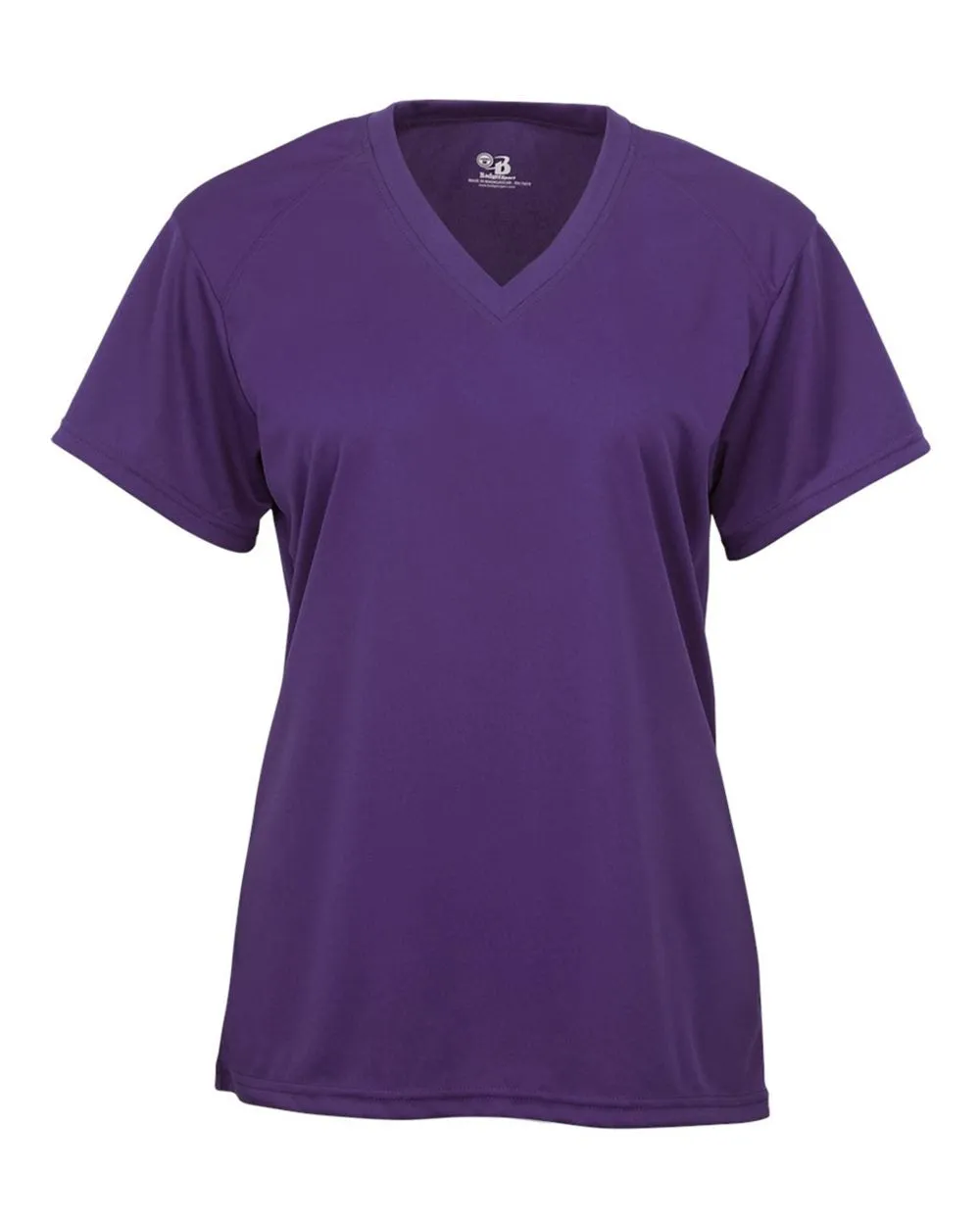 Badger Women’s B-Core V-Neck T-Shirt 4162