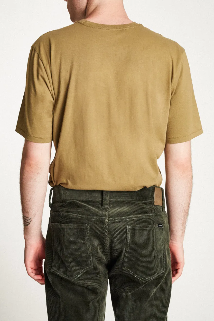 Basic S/S Premium Tee - Dusty Olive