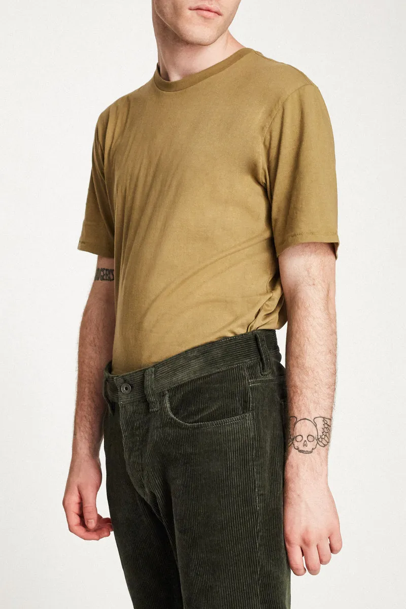 Basic S/S Premium Tee - Dusty Olive