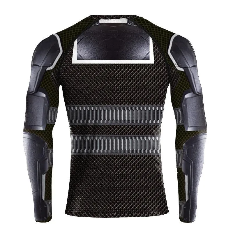 BATMAN Armor Long Sleeve Compression Shirt