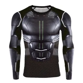 BATMAN Armor Long Sleeve Compression Shirt