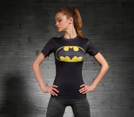 BATMAN Compression Shirt for Women (Short Sleeve)