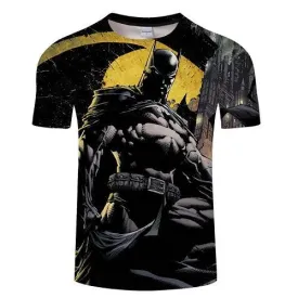 BATMAN Dark Night Short Sleeve T-Shirt for Men