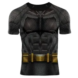 BATMAN Logo Short Sleeve Compression Shirt