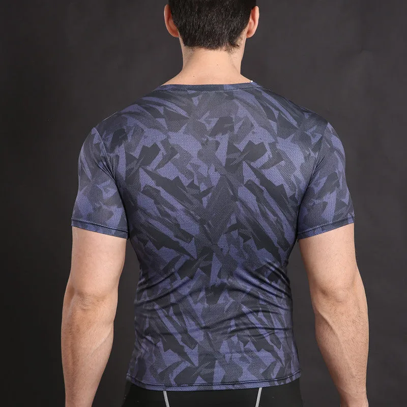 BATMAN Short Sleeve Compression Shirt for Men