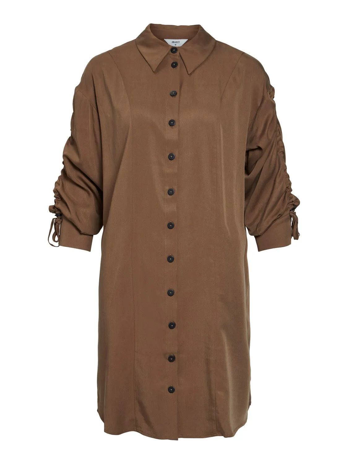 Becky Shirt Dress (Khaki)