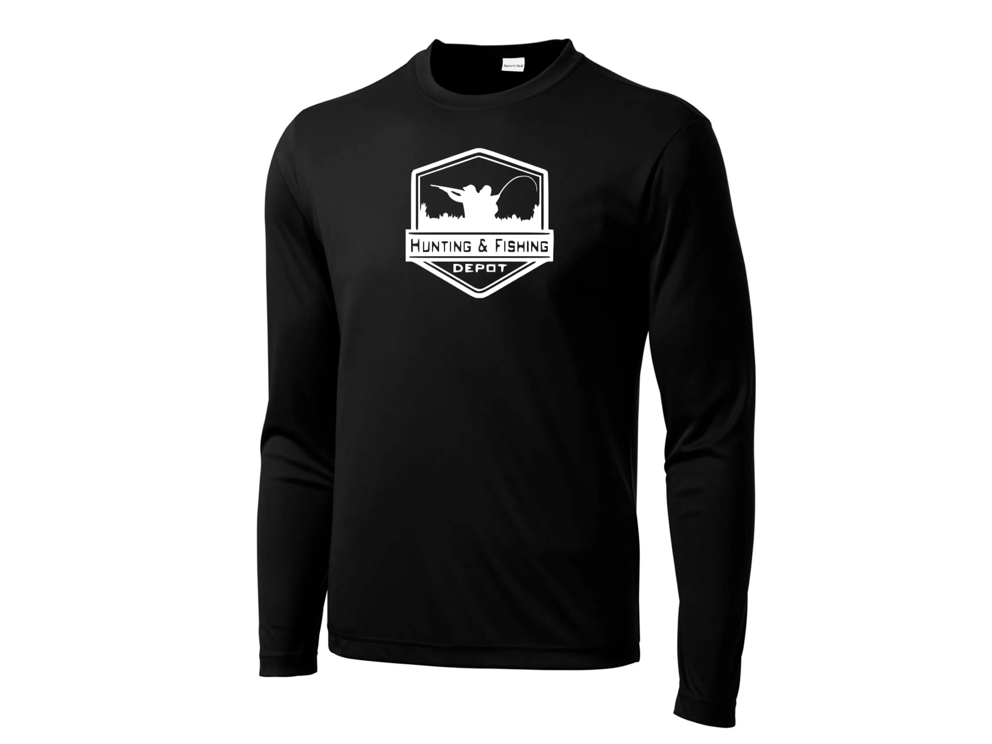 Black Performance Shirt Hunting and Fishing Depot