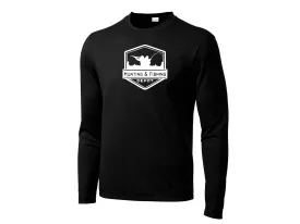 Black Performance Shirt Hunting and Fishing Depot