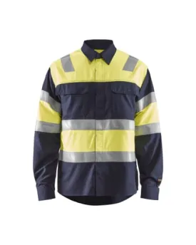 Blaklader Inherent Flame Retardant Shirt with High Visibility -3228