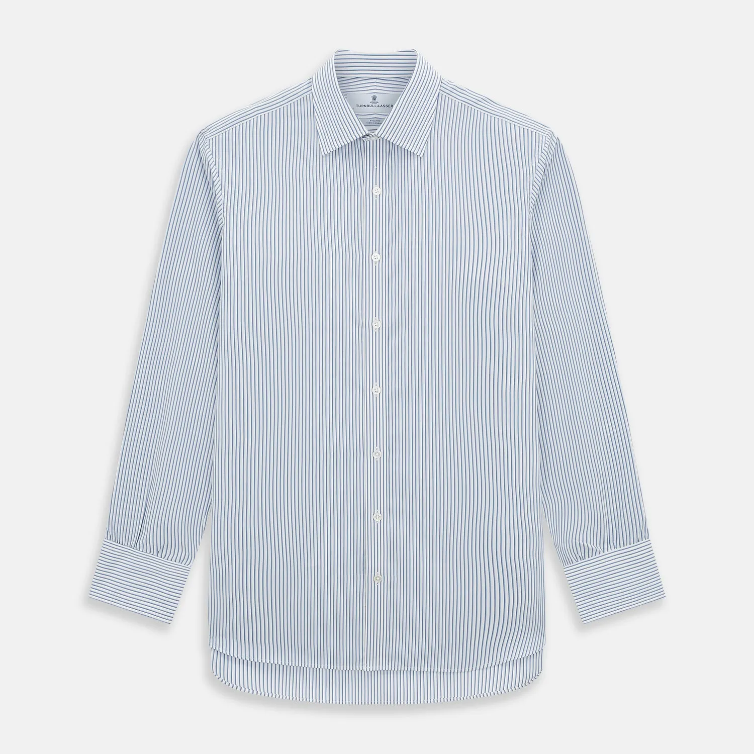 Blue Shadow Stripe Mayfair Shirt