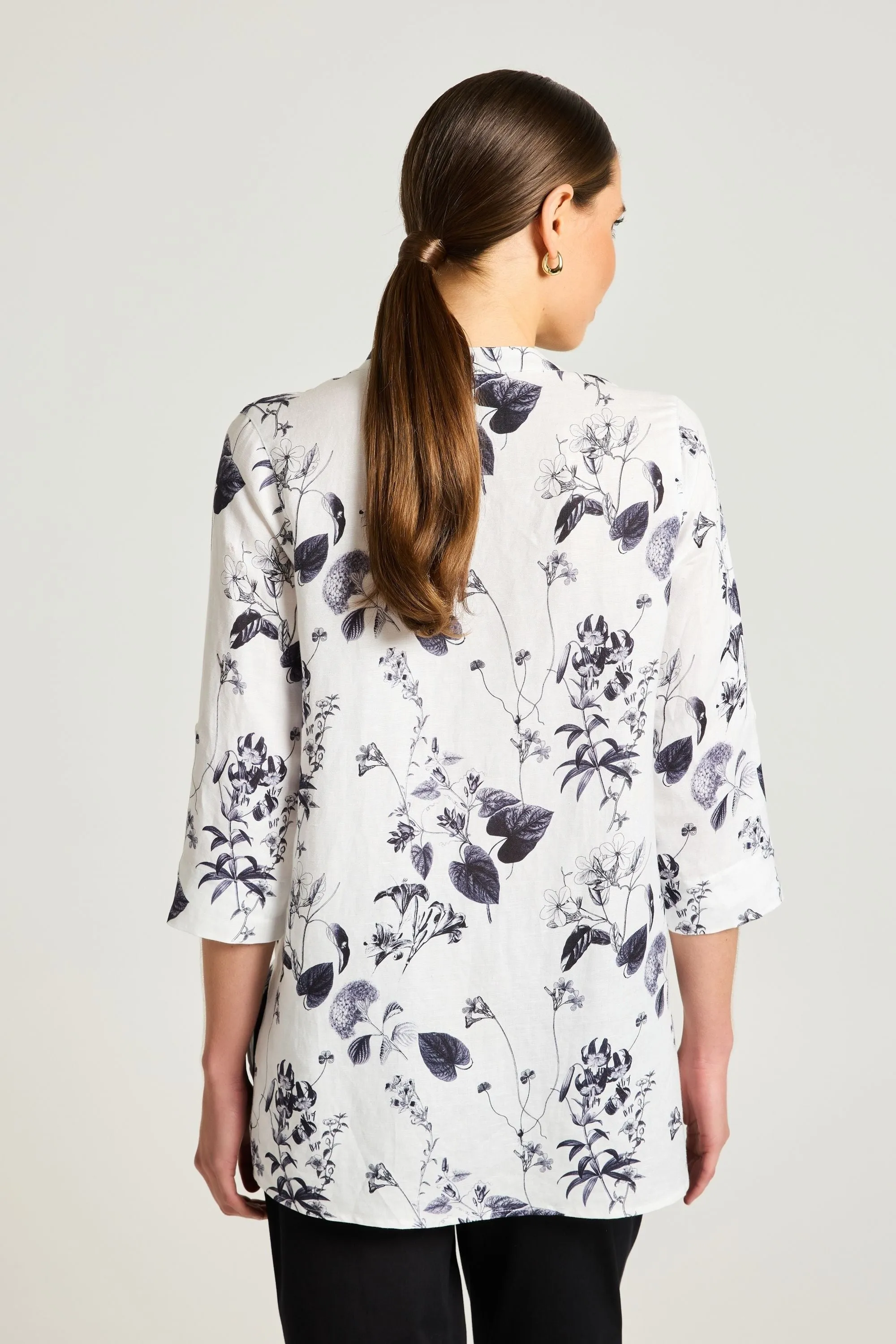 BOTANICAL PRINT SHIRT - YT25S4194