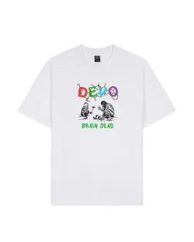 Brain Dead x Devo Booji DNA T-Shirt - White