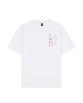 Brain Dead x Toro y Moi Organic Time Tee - White