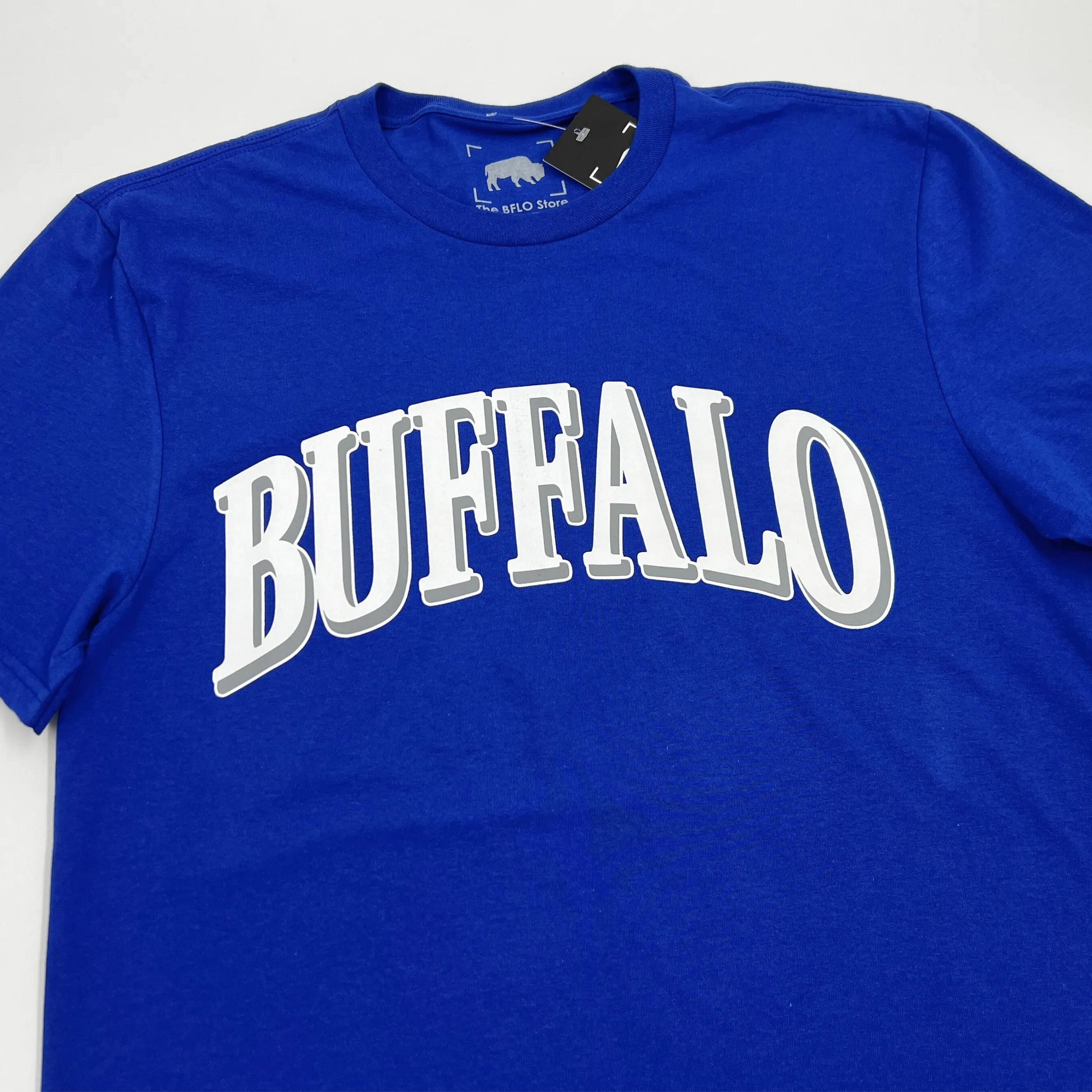 Buffalo Collegiate Style Deep Royal Short Sleeve Shirt