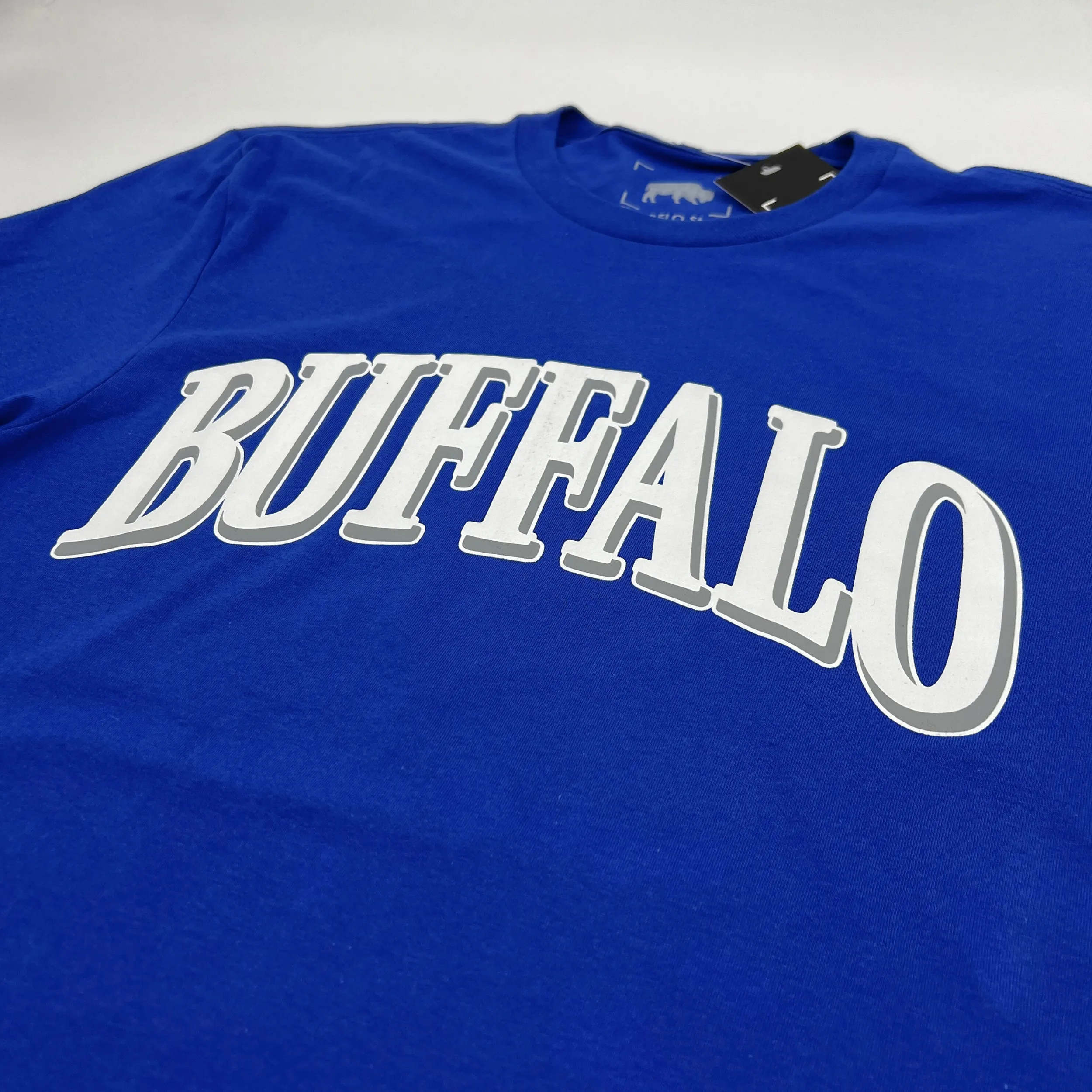 Buffalo Collegiate Style Deep Royal Short Sleeve Shirt