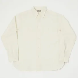 Buzz Rickson's Chambray Work Shirt - White