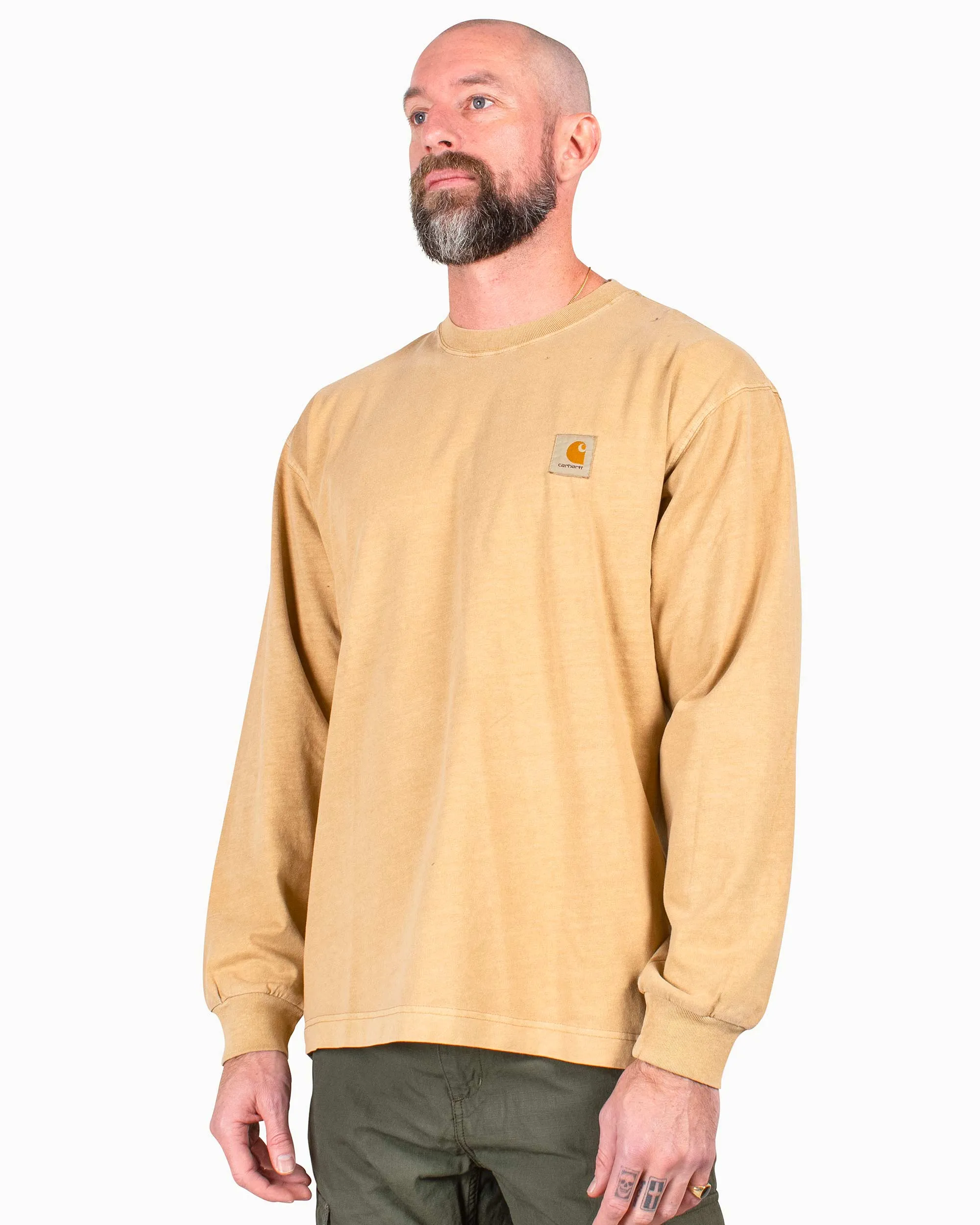 Carhartt W.I.P. Vista Long Sleeve T-Shirt Dusty Hamilton Brown