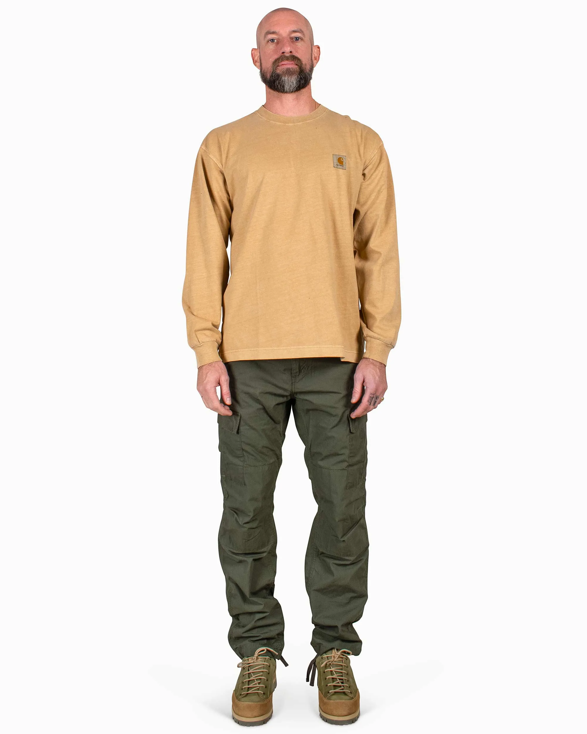 Carhartt W.I.P. Vista Long Sleeve T-Shirt Dusty Hamilton Brown