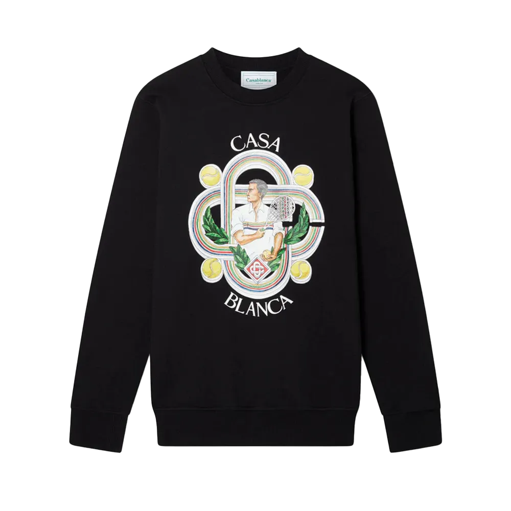 Casablanca Le Joueur Printed Sweatshirt