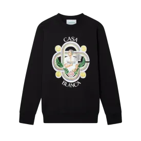 Casablanca Le Joueur Printed Sweatshirt