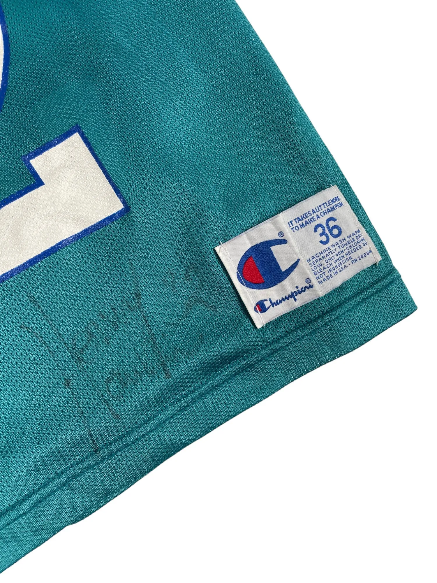 Charlotte Hornets Signed Jersey