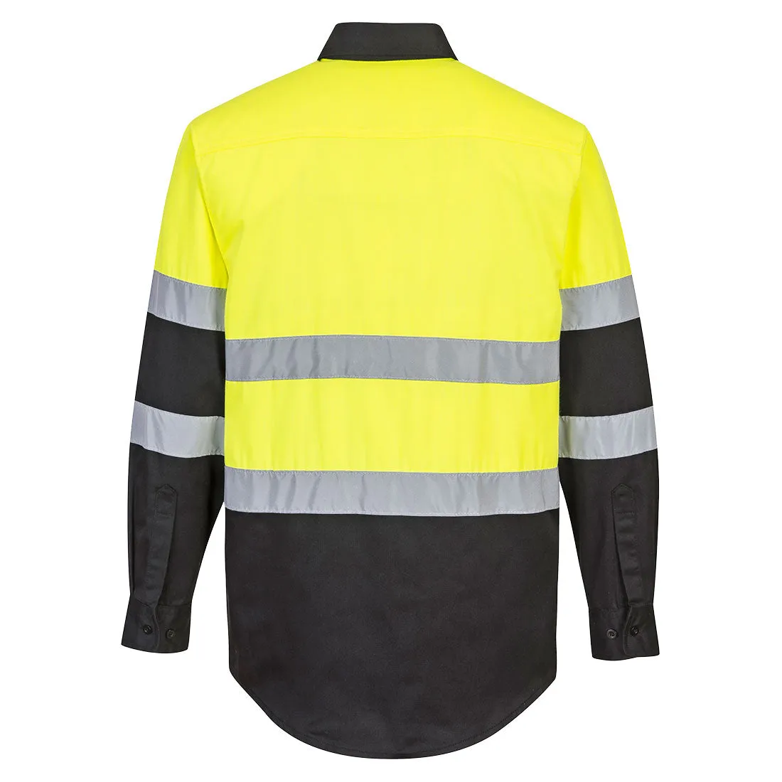 Class 2 Two Tone ANSI Long Sleeve Work Shirt