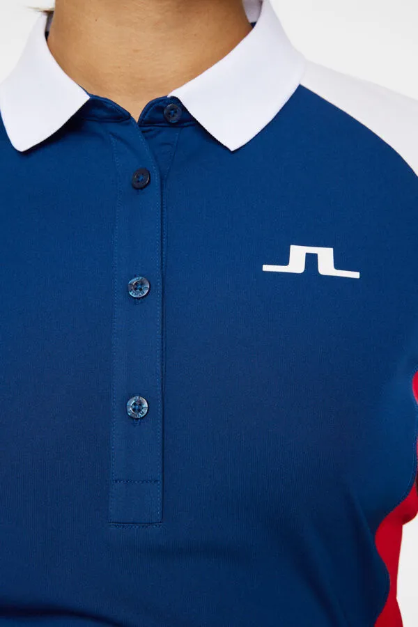 Coralie Colorblock USA GOLF Polo