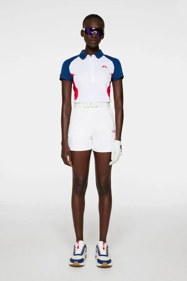 Coralie Colorblock USA GOLF Polo