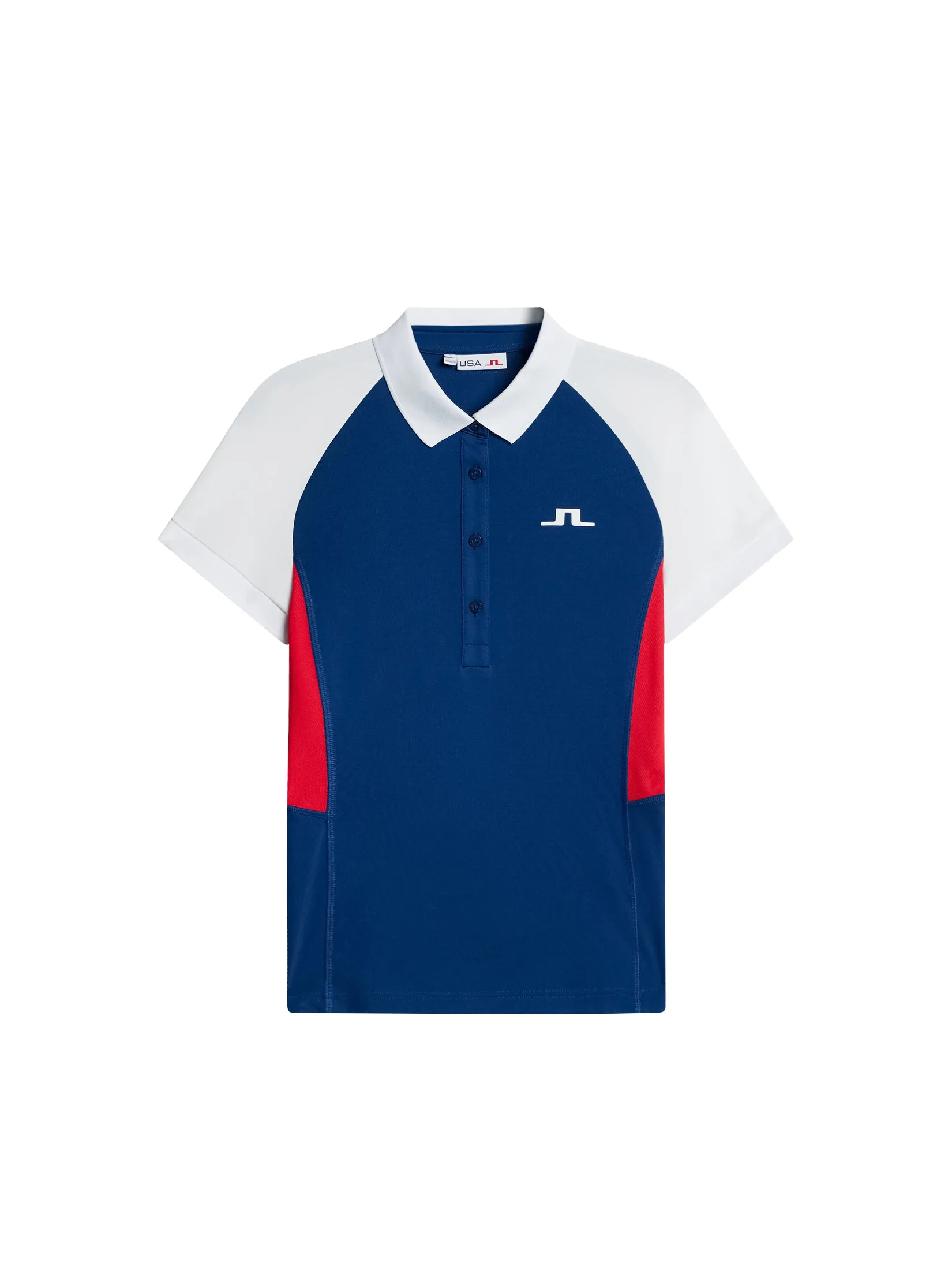 Coralie Colorblock USA GOLF Polo