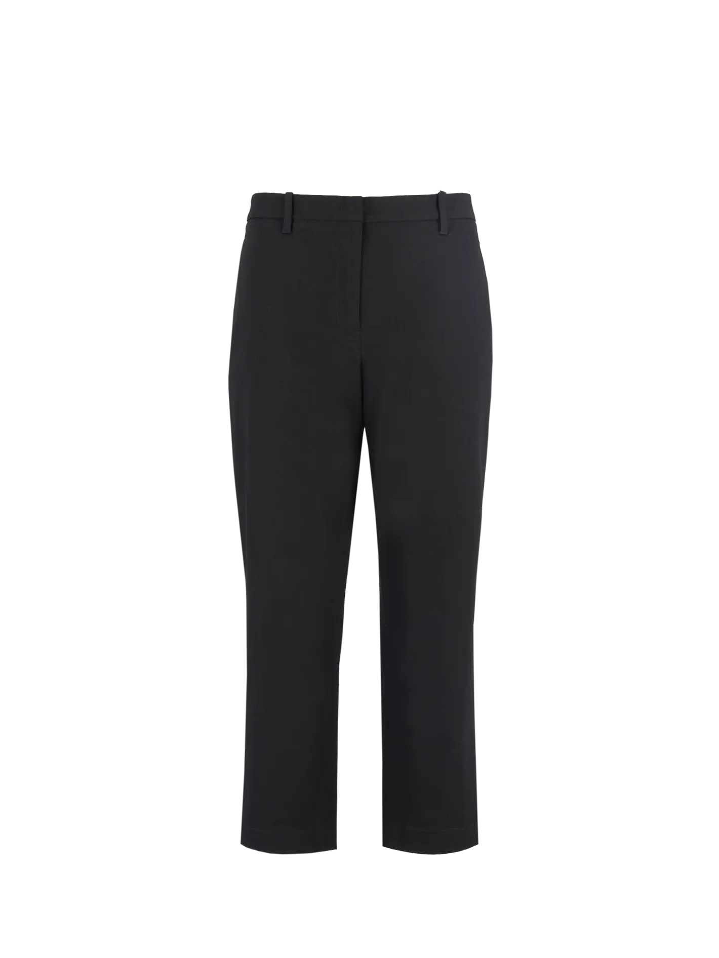 cropped cotton trousers