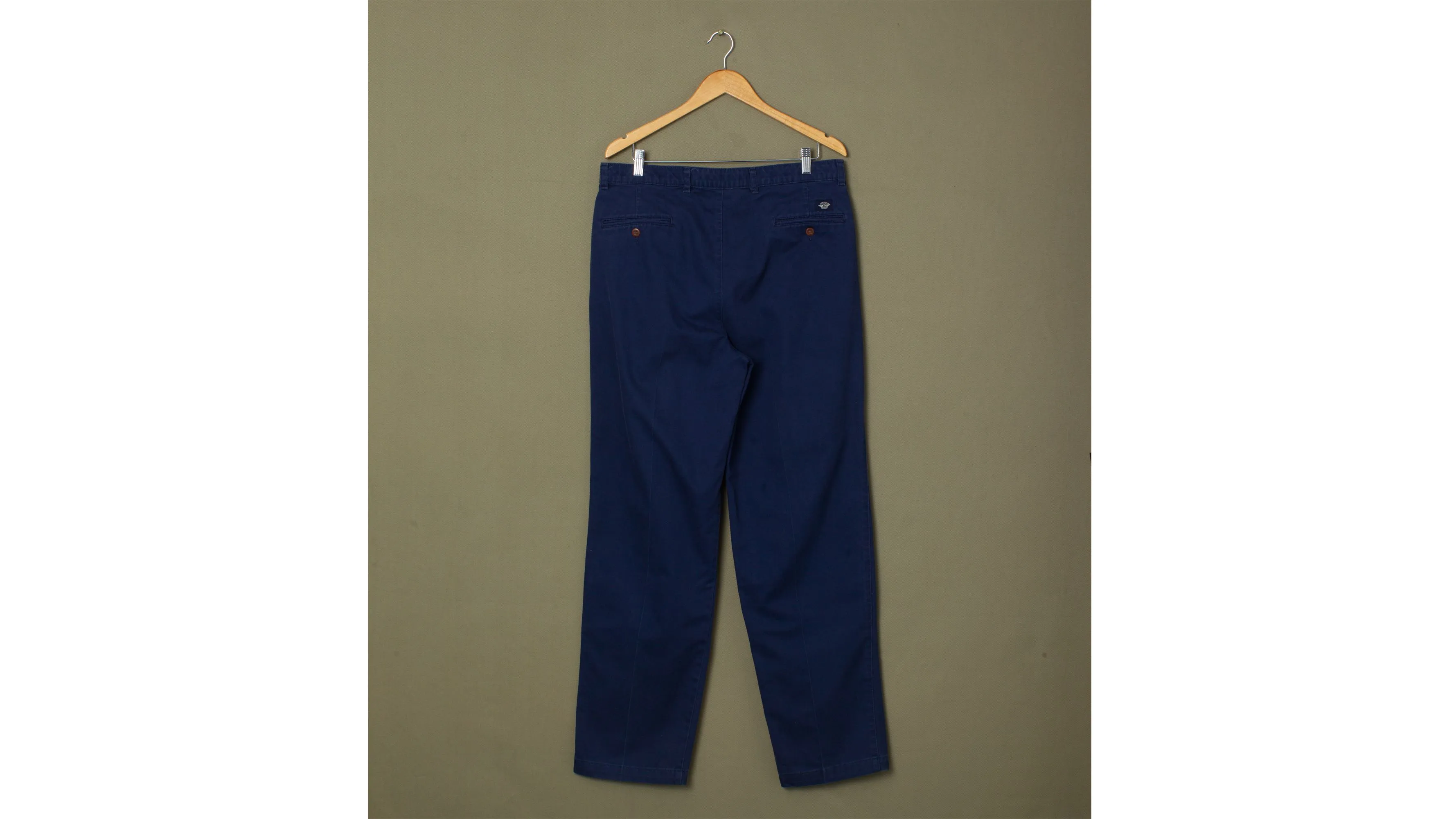 Double Pleated Pants, Relaxed Fit - 36x32