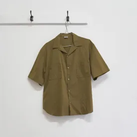 double pocket open neck shirt