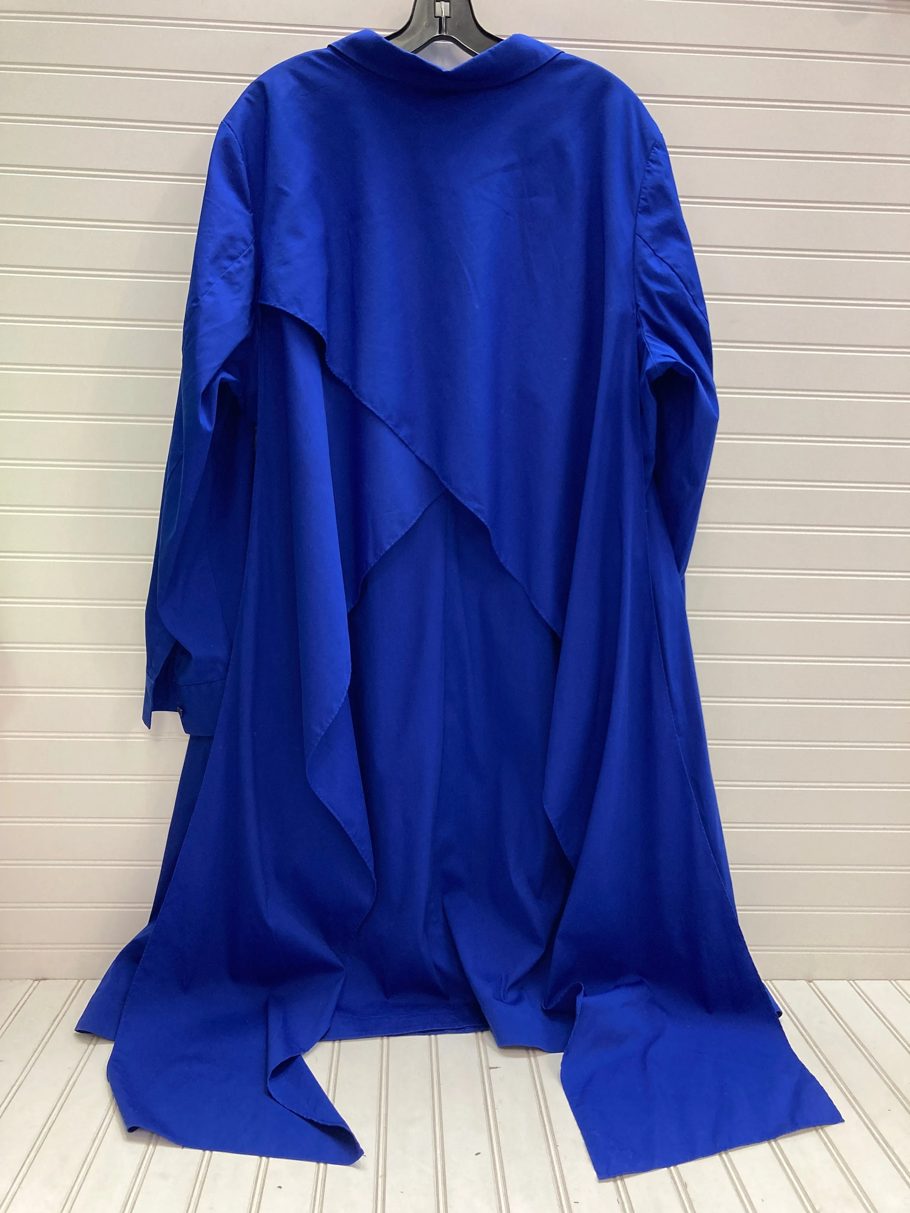 Dress Work By Lafayette 148 In Blue, Size: 3x