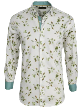 EGGSHELL LONG SLEEVE SPORT SHIRT