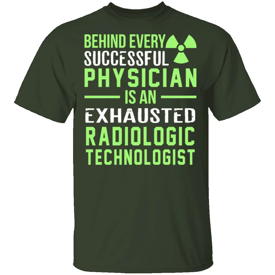 Exhausted Radiologic Technologist T-Shirt