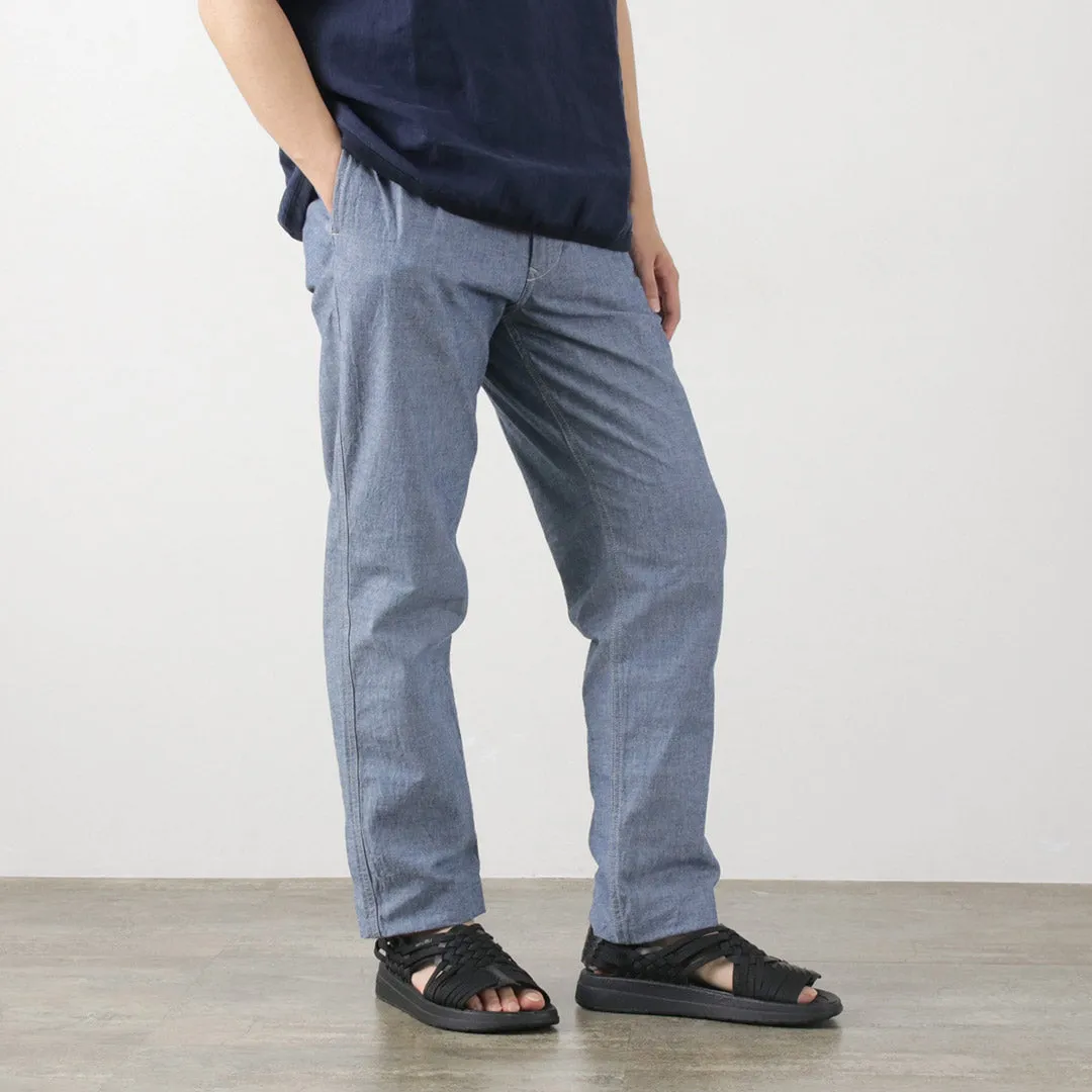 FOB FACTORY / F0528 M52 Chambray trousers