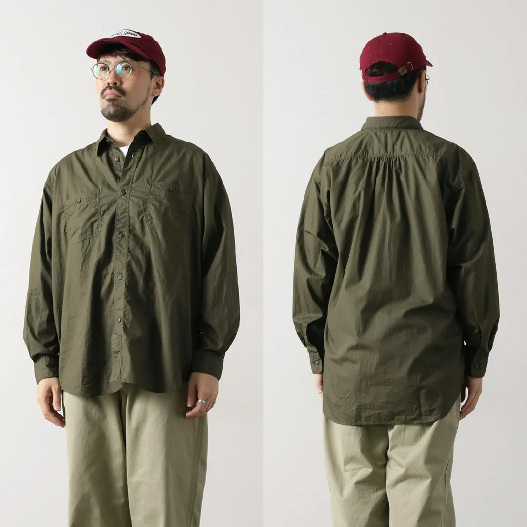 FUJITO / Big Size Work Shirt Broad