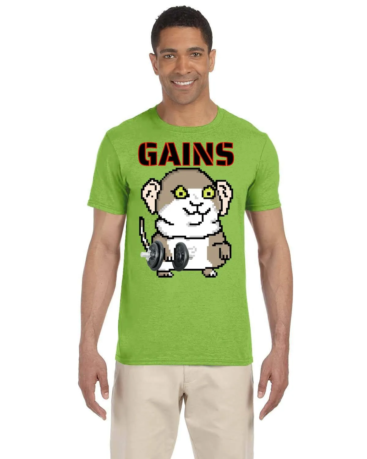 Gerbil Gains T-Shirt (Softstyle)