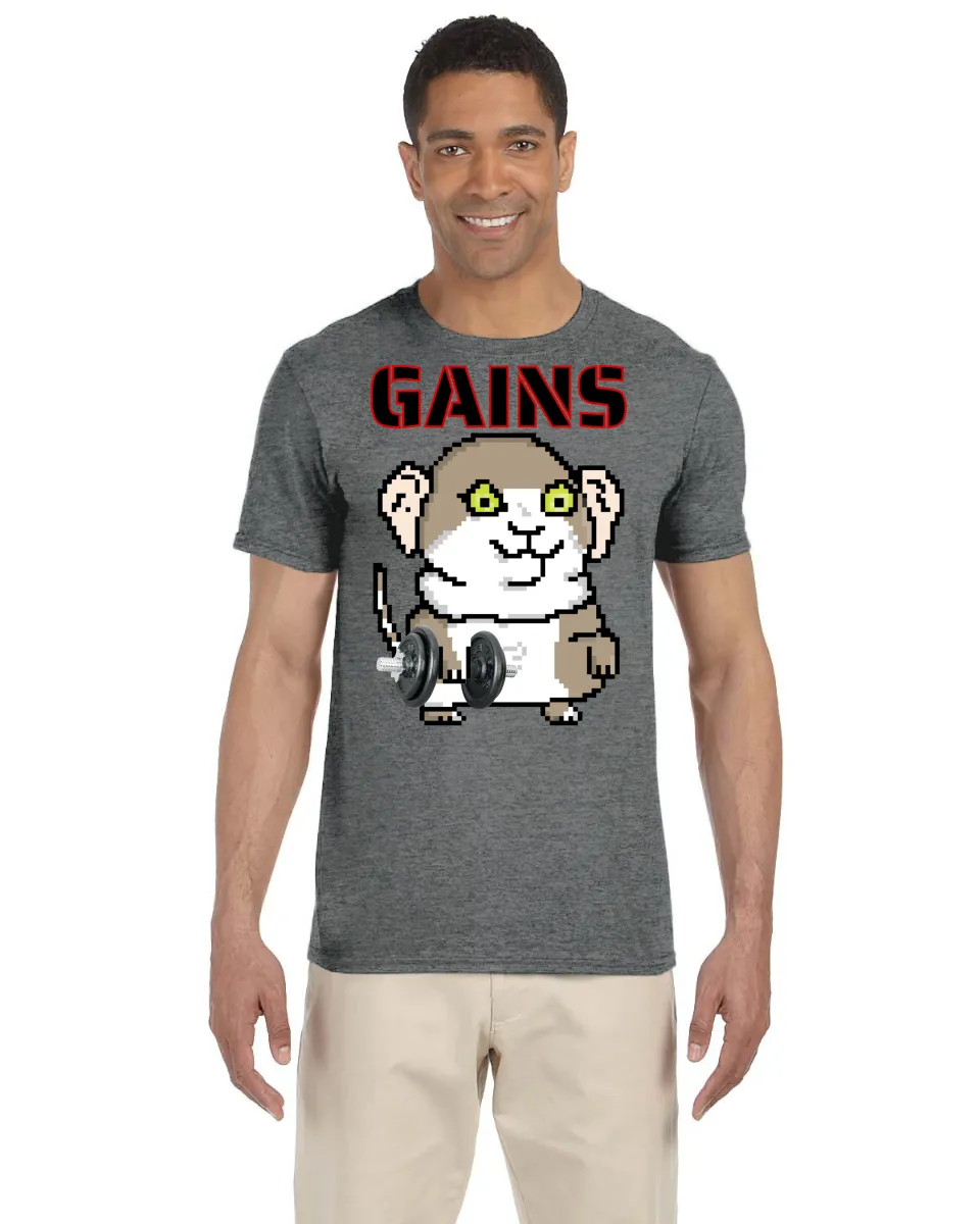 Gerbil Gains T-Shirt (Softstyle)