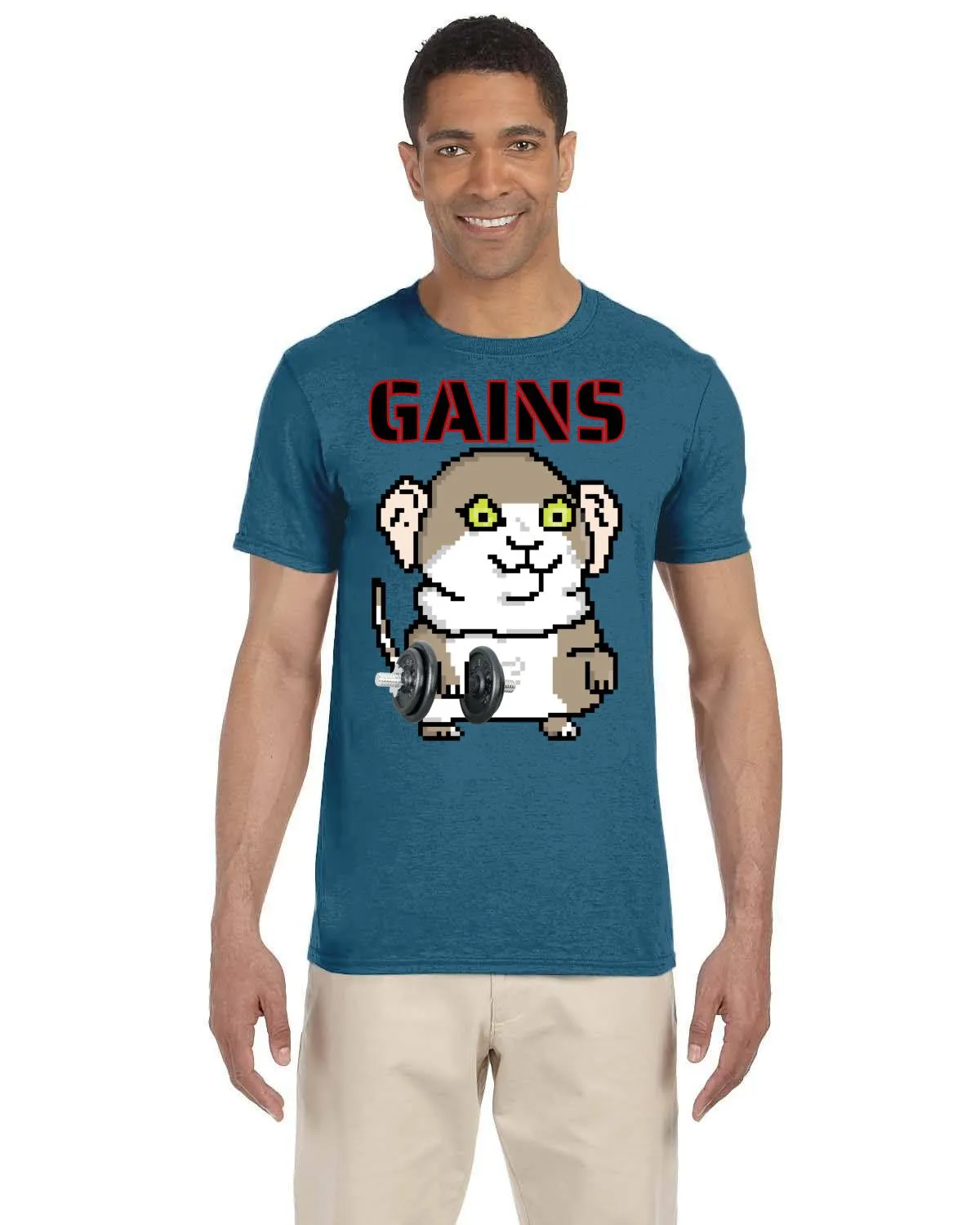 Gerbil Gains T-Shirt (Softstyle)