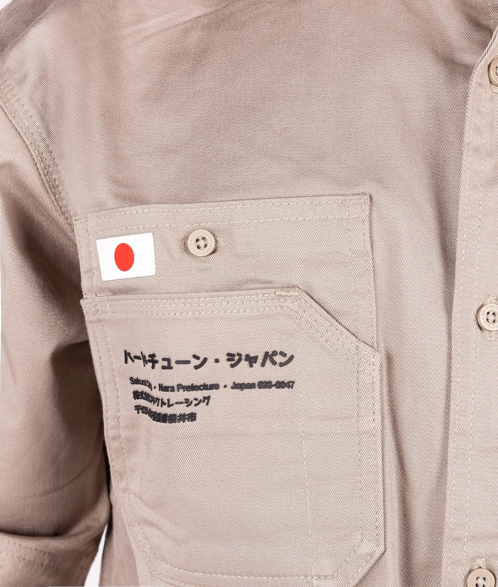 Hardtuned Long Sleeve Work Shirt - Tan